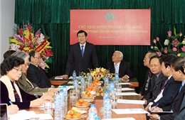 Chủ tịch nước thăm và làm việc với Hội Cựu TNXP Việt Nam 